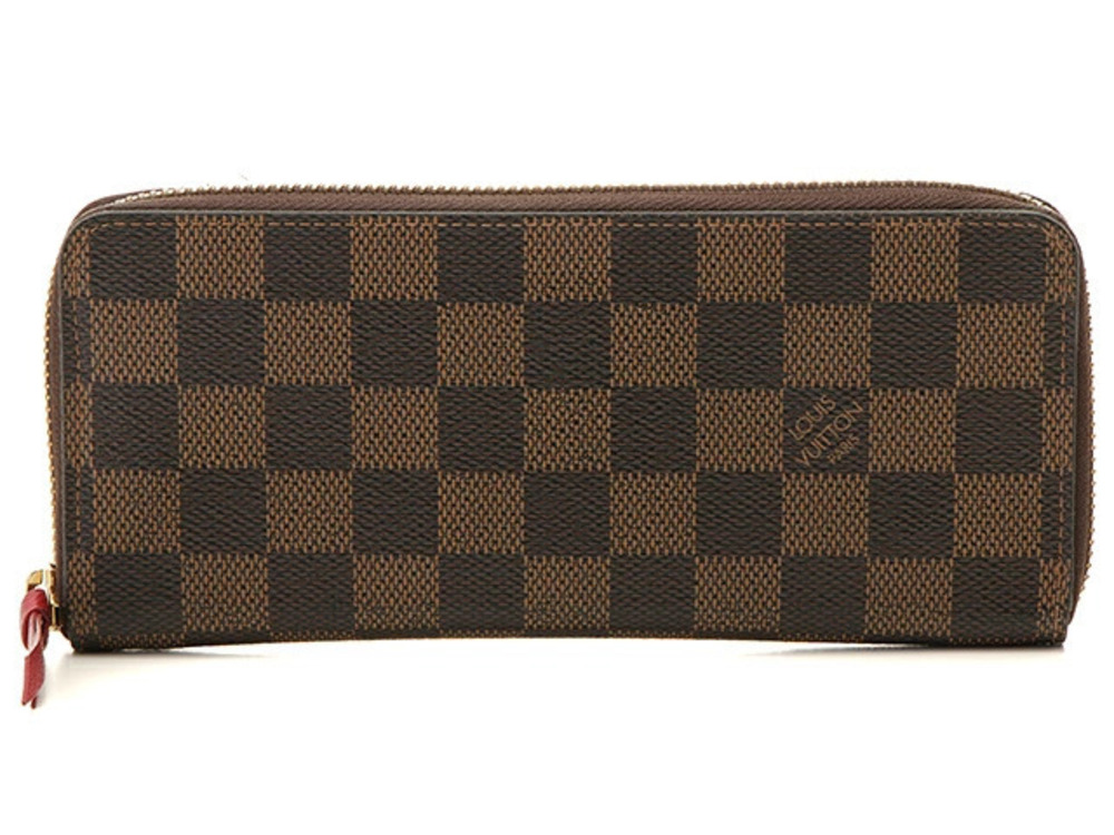 LOUIS VUITTON Portefeuille Clemence Cerise Red